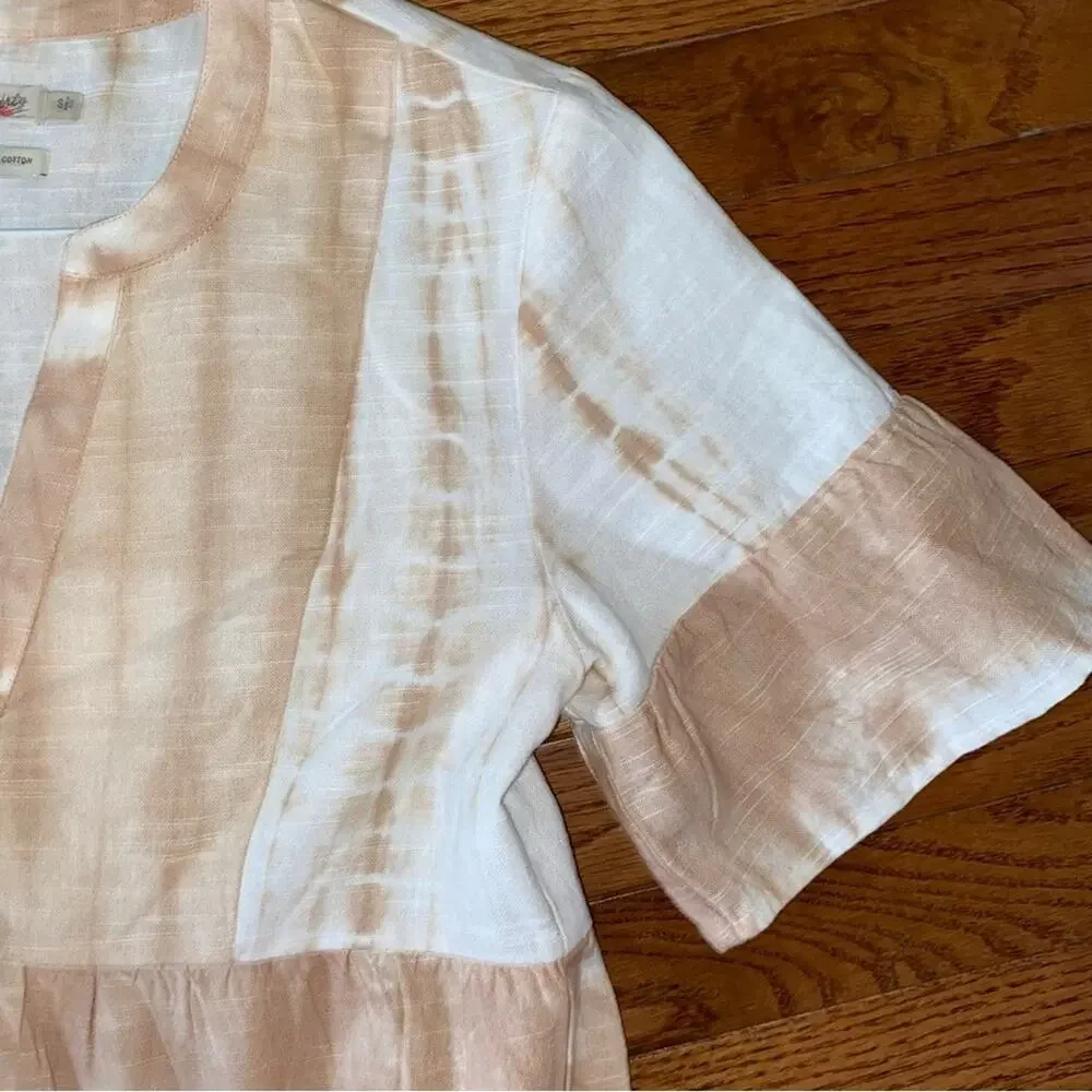 FAHERTY BRAND $278 Vida Dress Maple Sugar Womens Small EUC